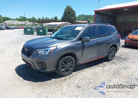 2020 Subaru Forester Sport из США, поврежденный, VIN JF2SKAMC2LH483950